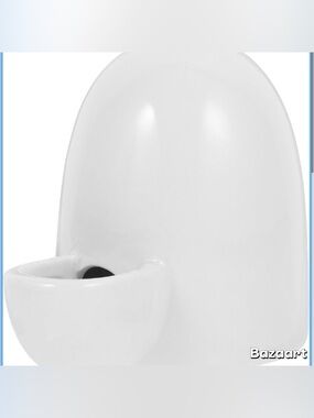 Every Yay Wet Your Whistle White Small Animal Pet Ceramic 8oz Water Bowl